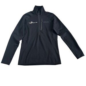 Patagonia Womens Small Black Quarter-Zip Thermal Pullover